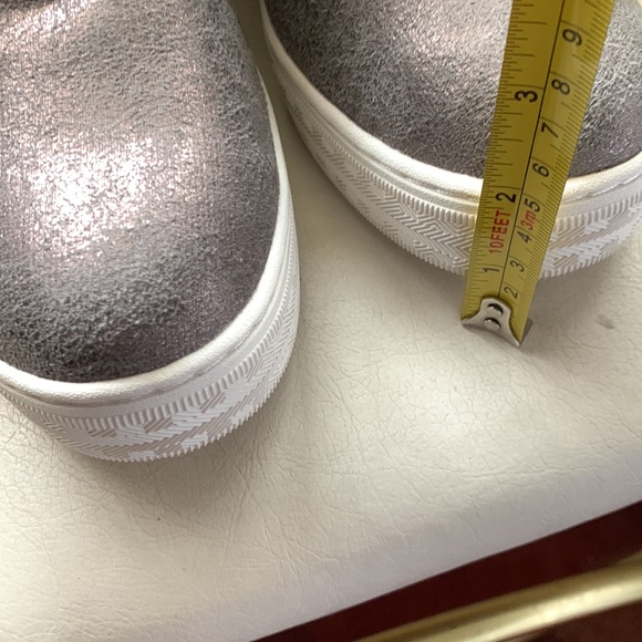 SKETCHERS Memory Foam Hidden Wedge Gray Ankle Booties Size 8.5 - Picture 9 of 14